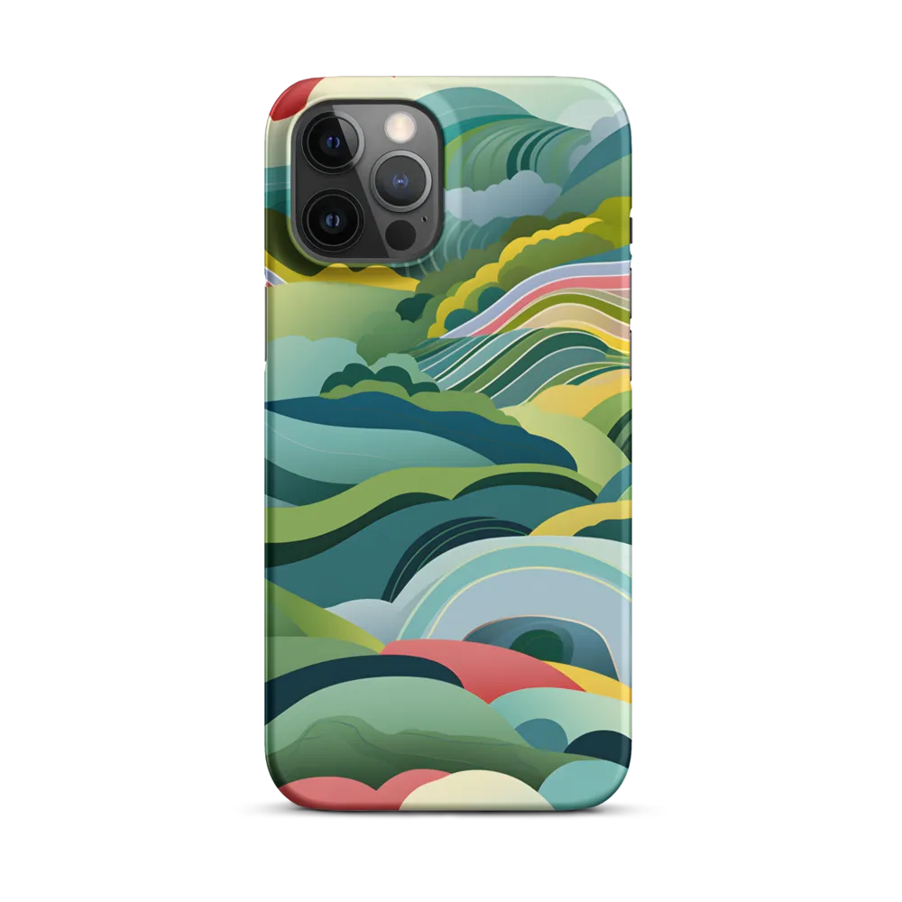 Waves of Serenity | Phone Case |  12 Pro Max | Snap Case | Matte