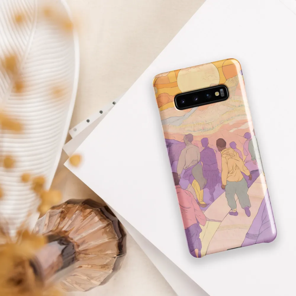 Journey Towards the Horizon | Phone Case |  S10 Plus | Snap Case | Glossy