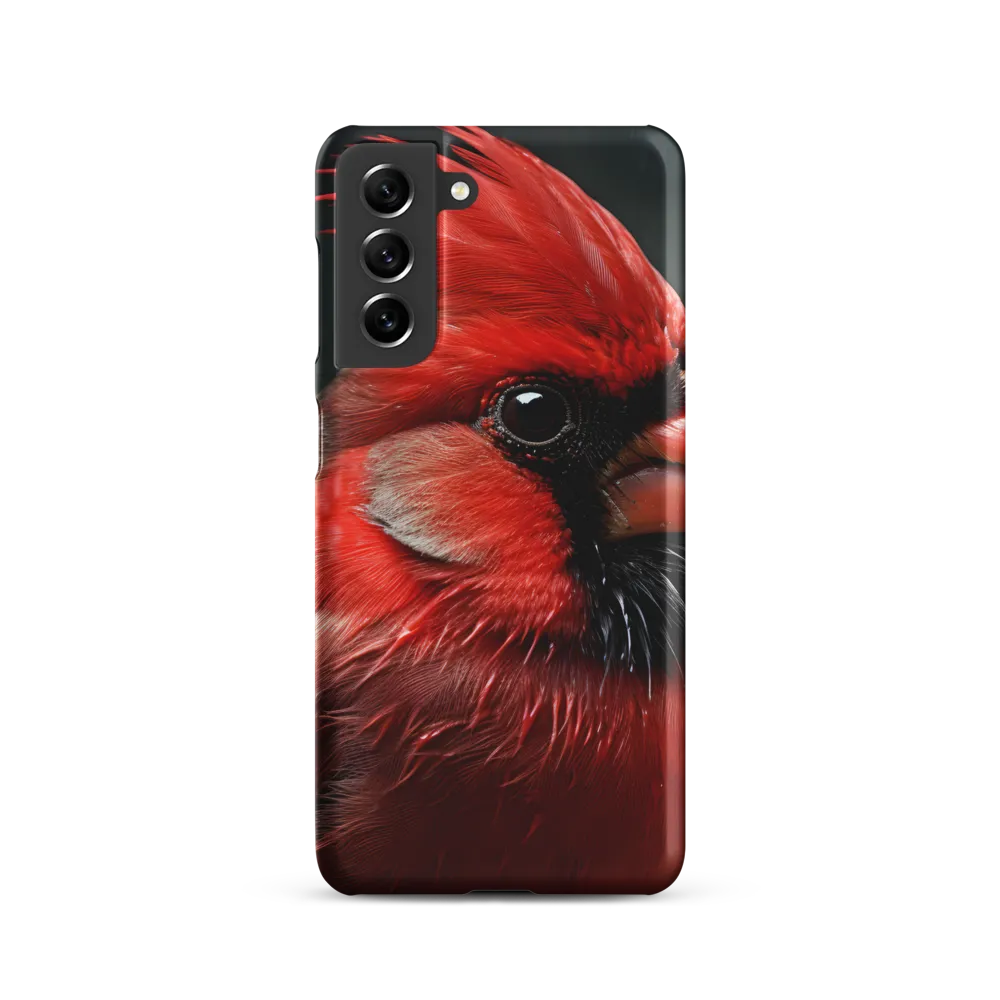 The Bold Cardinal | Phone Case |  S21 | Snap Case | Matte