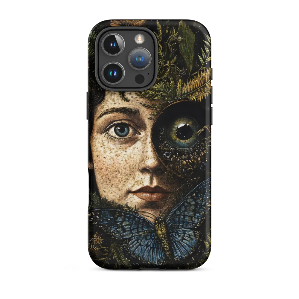 Nature's Embrace: A Surreal Portrait | Phone Case |  16 Pro Max | Tough Case | Matte