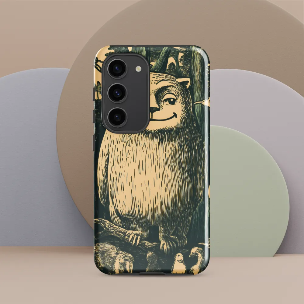 Forest Guardian: A Whimsical Encounter