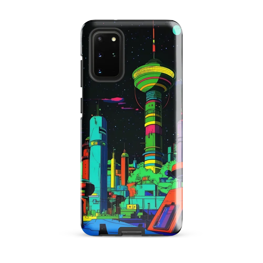 Neon Dreams: A Futuristic Cityscape