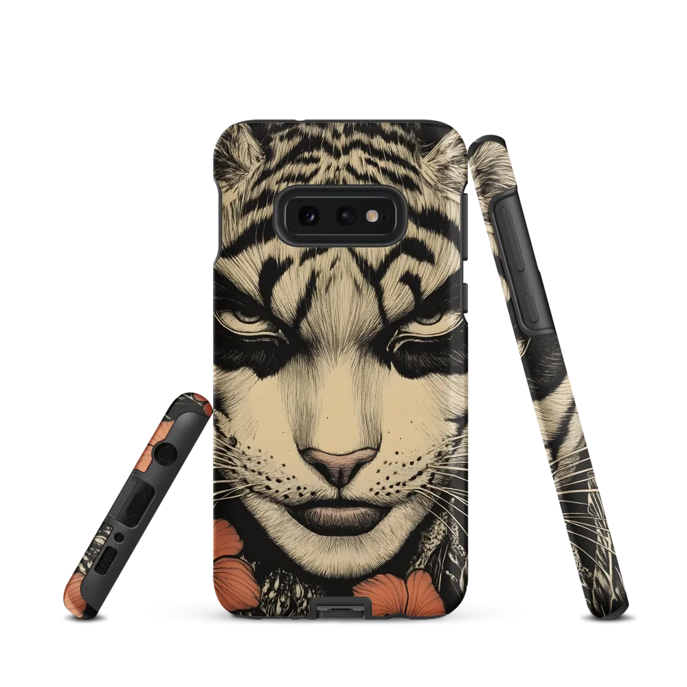 Feline Majesty: The Human-Leopard Connection | Phone Case |  S10e | Tough Case | Matte