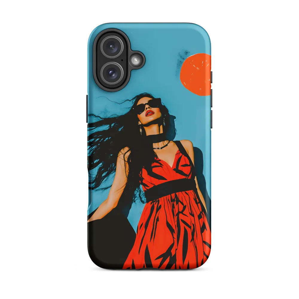 Sunset in Fashion: A Modern Portrait