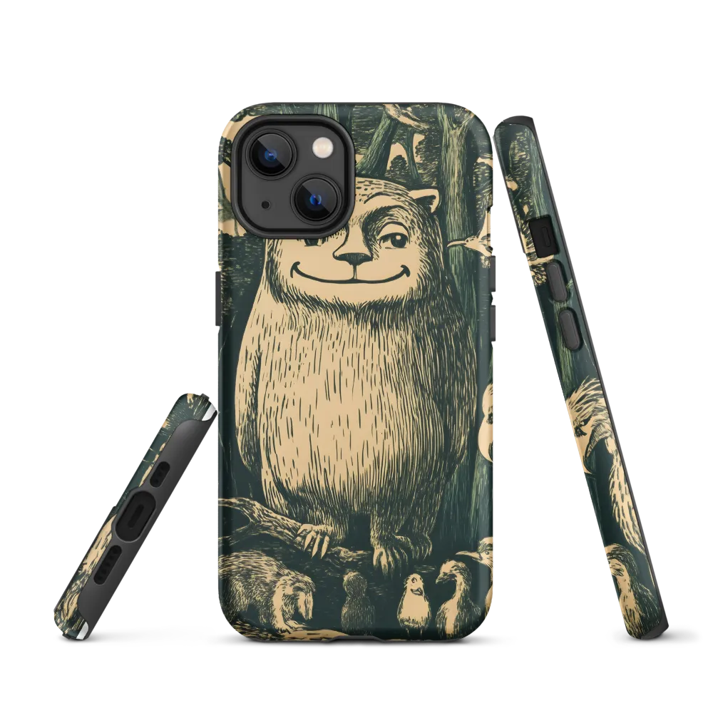 Forest Guardian: A Whimsical Encounter