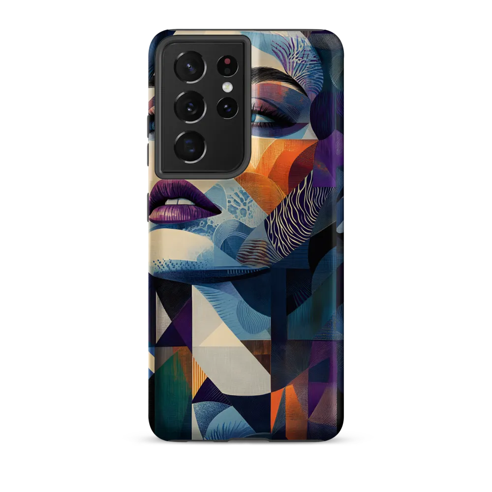 Fragmented Mystery: A Modern Portrait