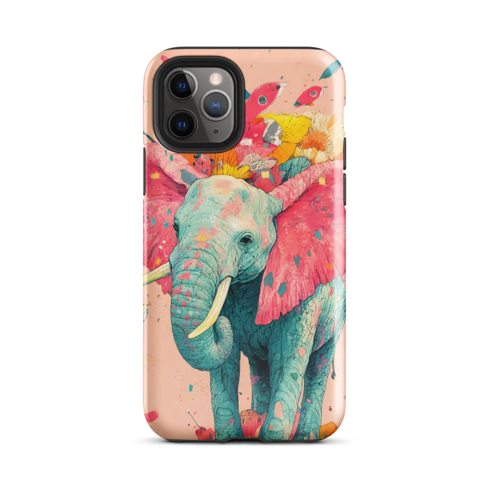 Whimsical Elegance: The Floral Elephant