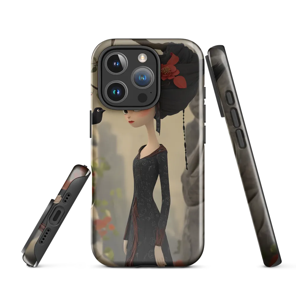 Whispers of Elegance | Phone Case |  16 Pro | Tough Case | Glossy