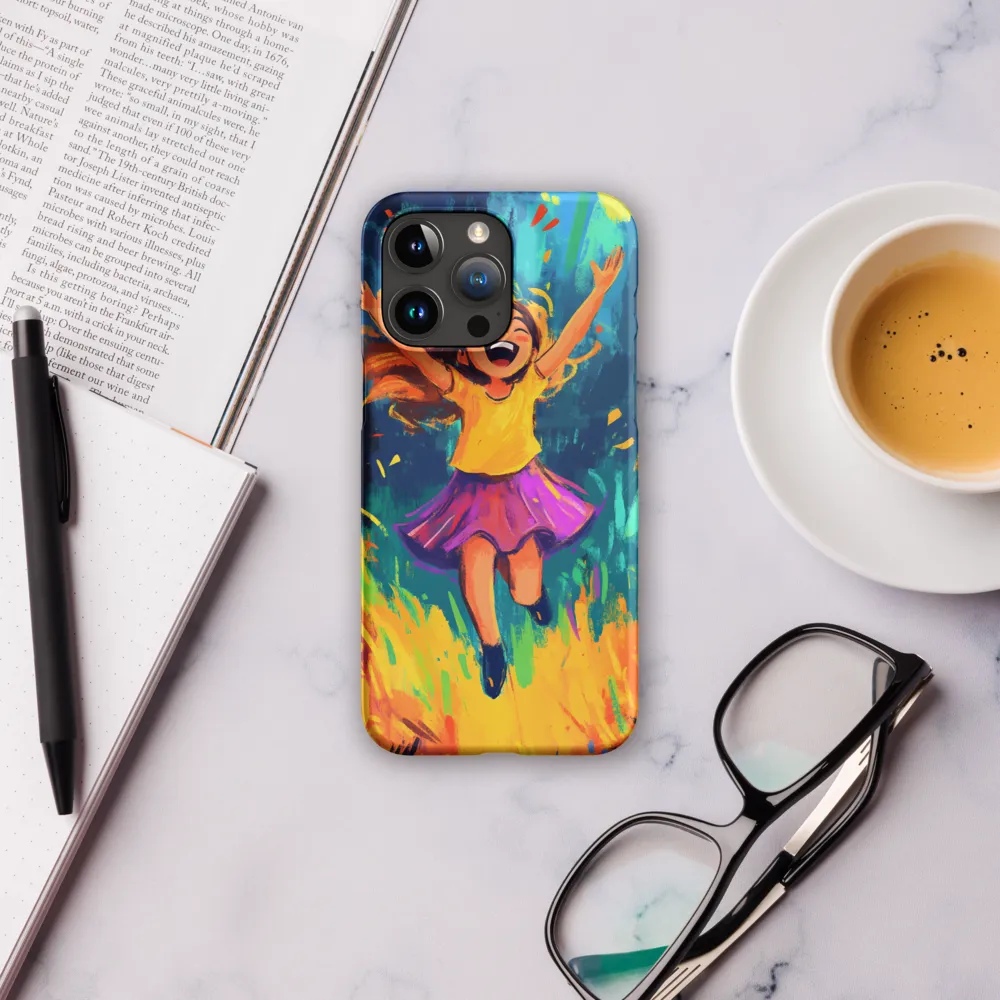 Joyful Escape into Nature | Phone Case |  15 Pro Max | Snap Case | Matte