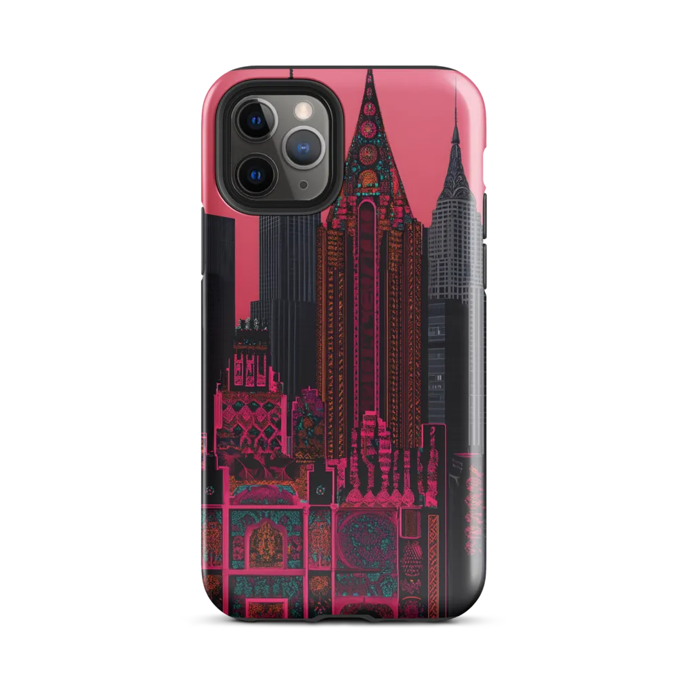 Urban Vibrance: A Digital Exploration of Skyscrapers