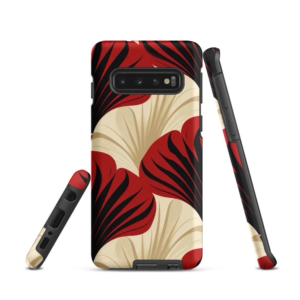 Elegance in Bloom: An Art Deco Floral Reverie