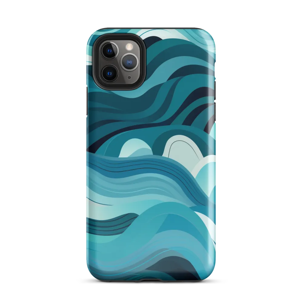 Ebb and Flow | Phone Case |  11 Pro Max | Tough Case | Glossy