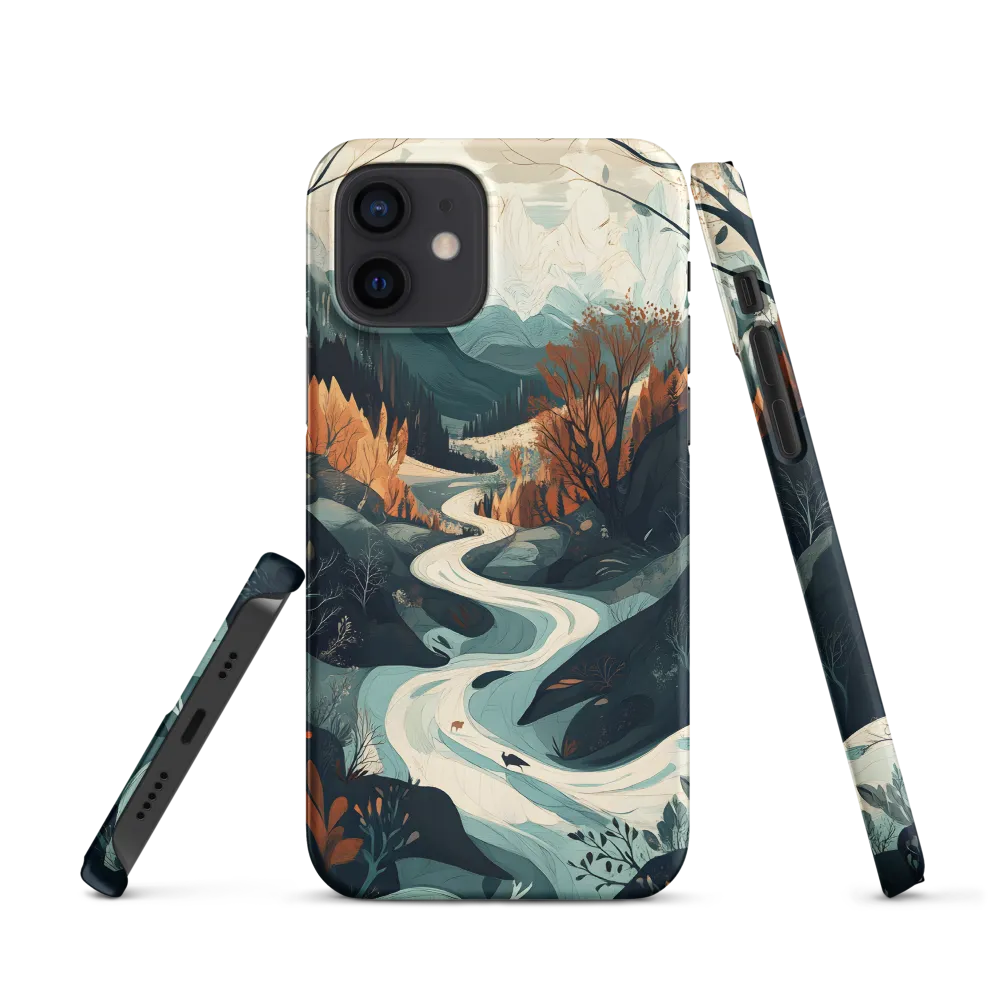Winding Serenity: A Digital Landscape