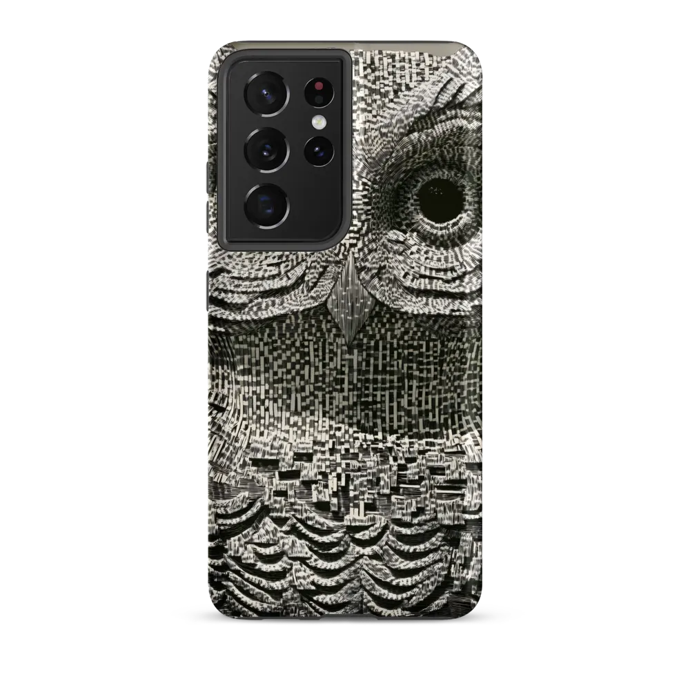 Intricate Owl of Textures