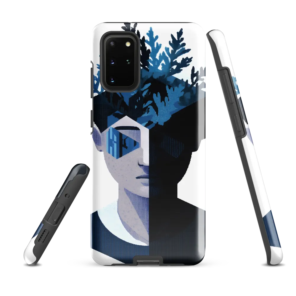 Nature's Reflection in a Surreal Portrait
