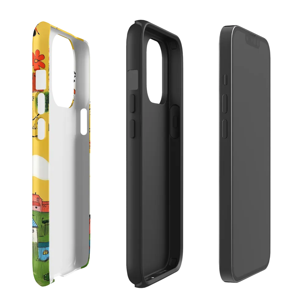 Whimsical Blooms of Life | Phone Case |  13 Pro | Tough Case | Matte