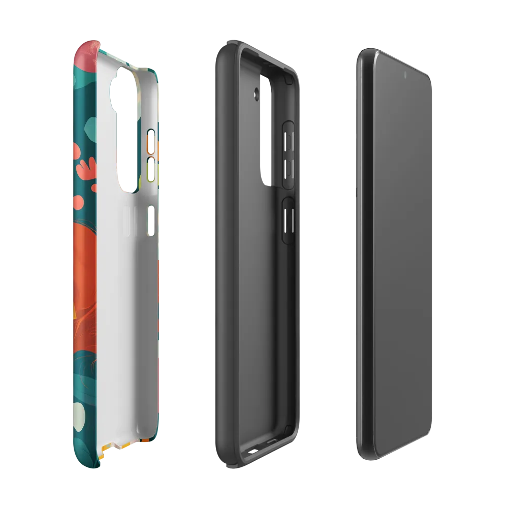 Joyful Expression | Phone Case |  S21 | Tough Case | Matte