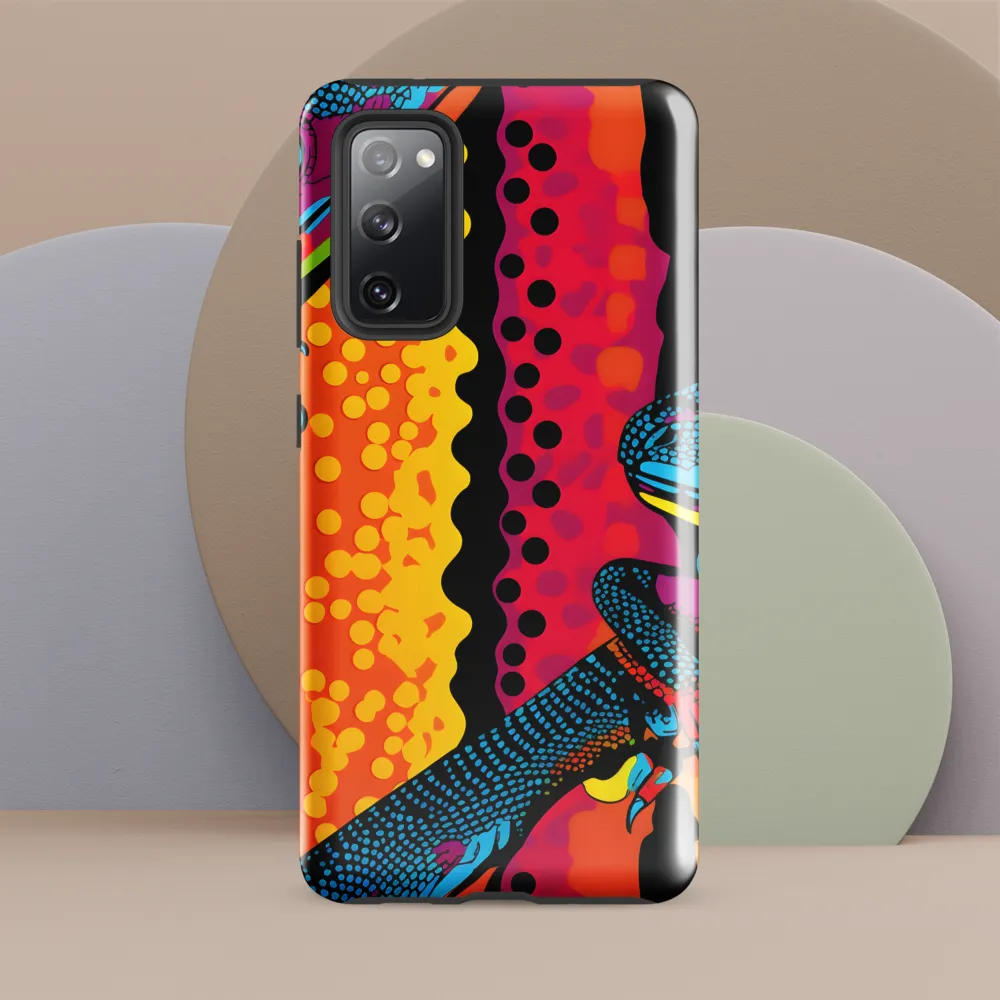Colorful Encounters: The Playful Geckos