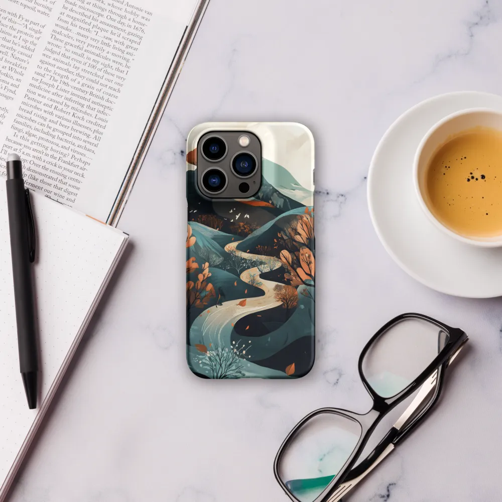 Whispers of Autumn: A Serene Journey | Phone Case |  14 Pro | Snap Case | Matte
