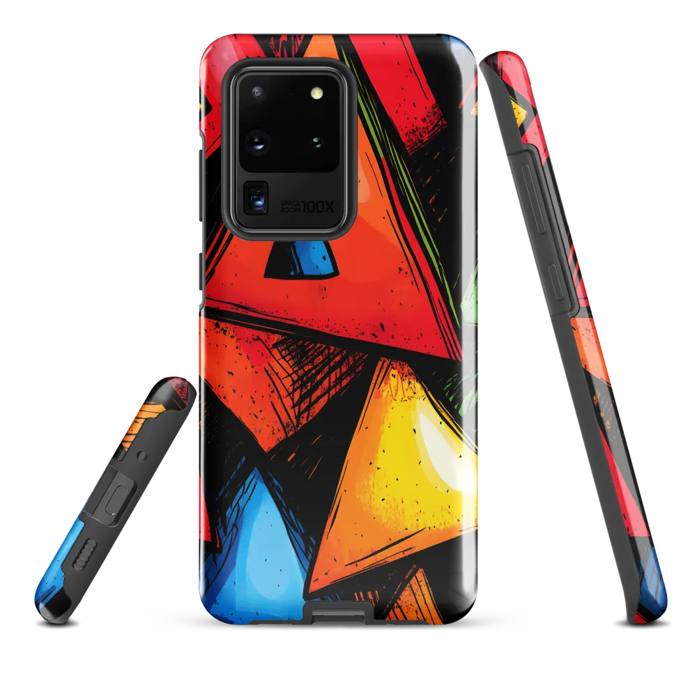 Vibrant Triangles in Abstract Harmony