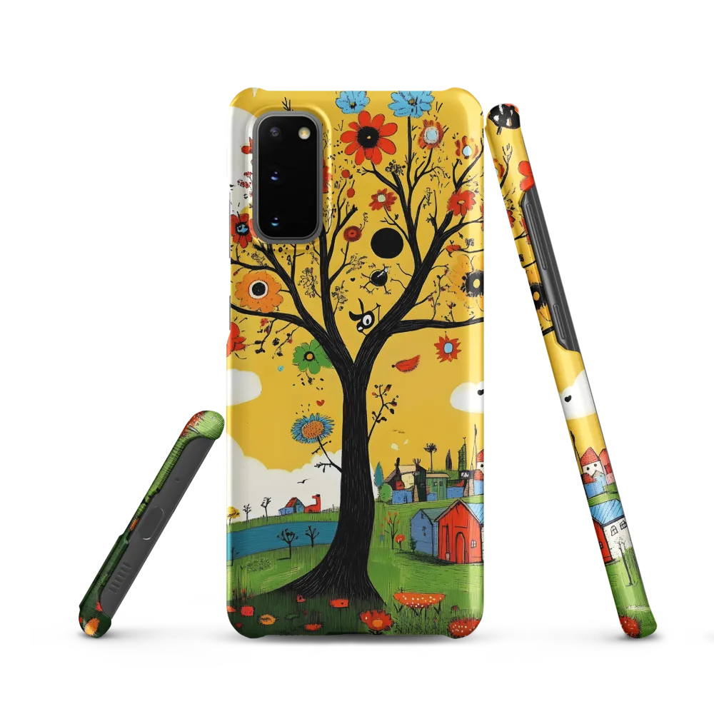 Whimsical Blooms of Life | Phone Case |  S20 | Snap Case | Matte