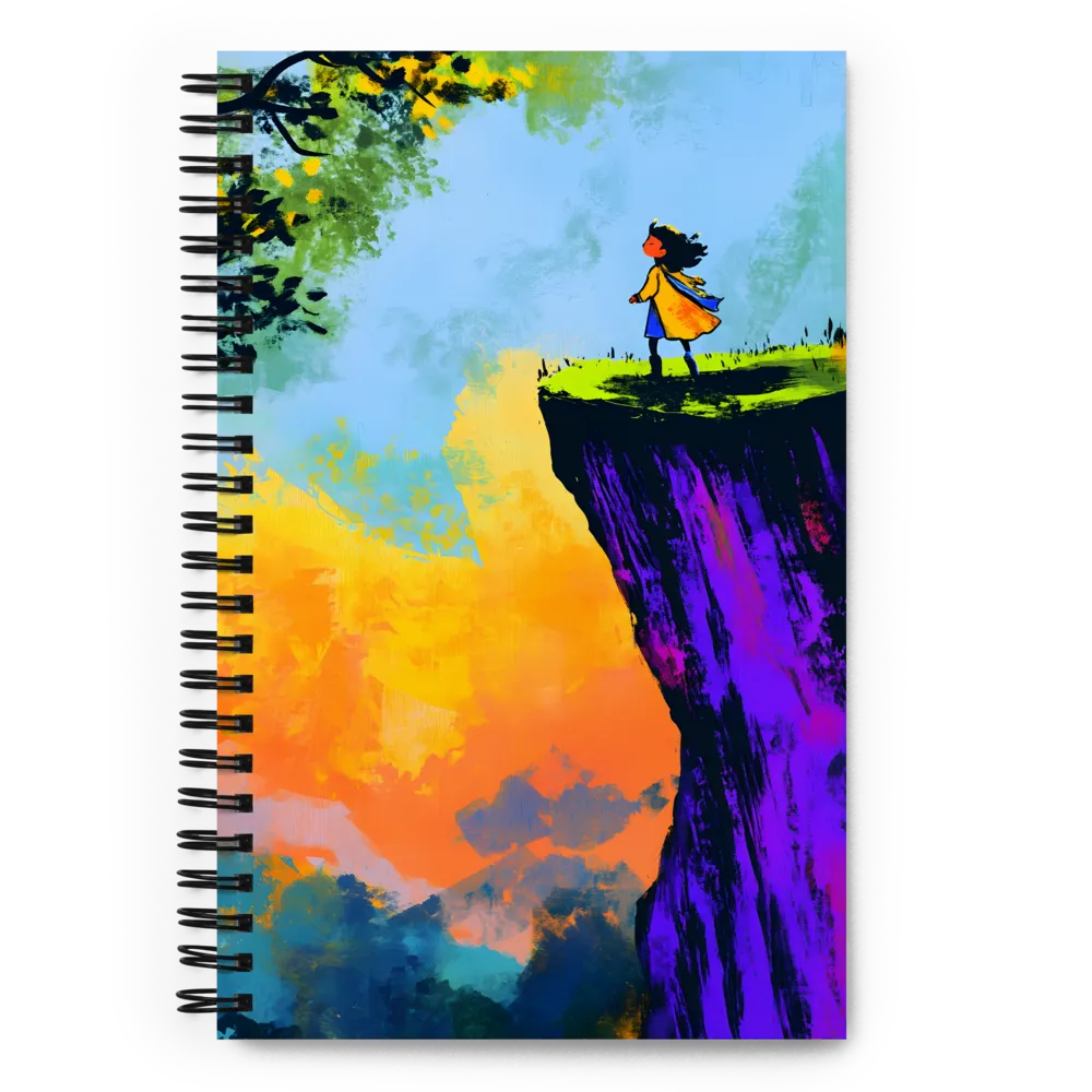 Curiosity at the Edge | Spiral Notebook