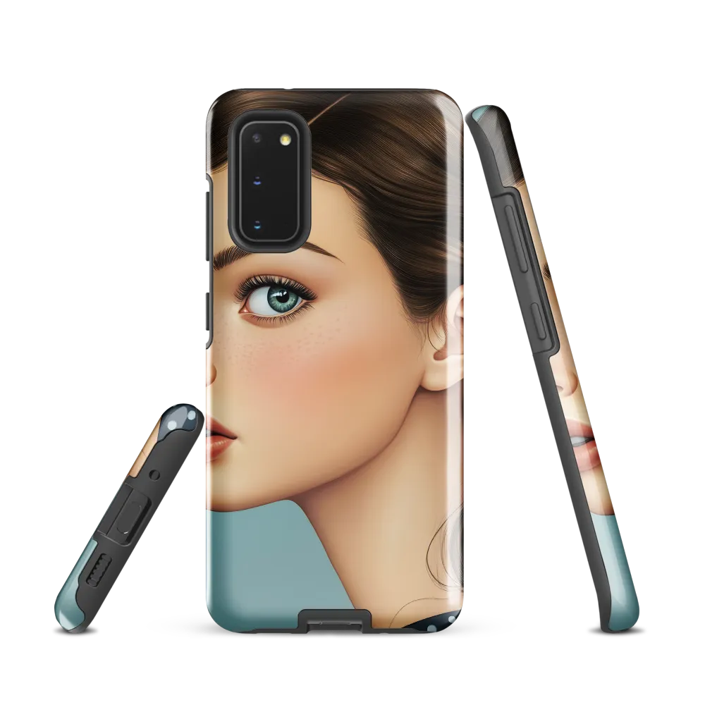 Captivating Gaze: A Modern Portrait