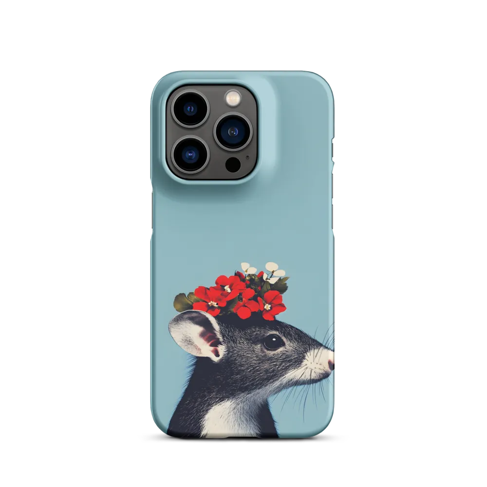 Whimsical Flora: A Mouse's Floral Crown