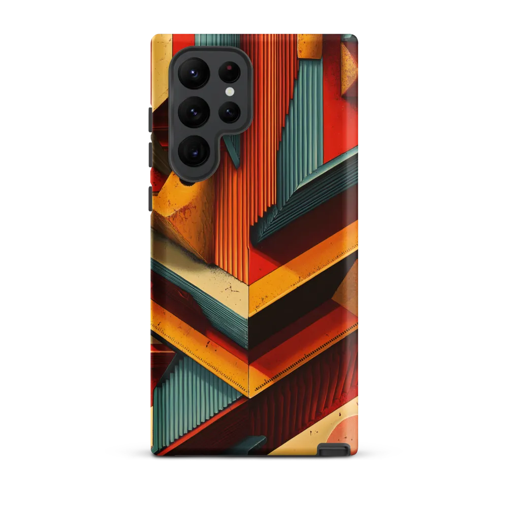 Geometric Harmony | Phone Case |  S22 Ultra | Tough Case | Matte