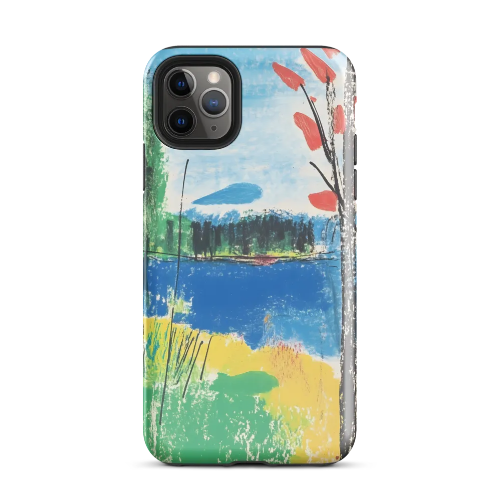 Vibrant Serenity in Nature | Phone Case |  11 Pro Max | Tough Case | Glossy