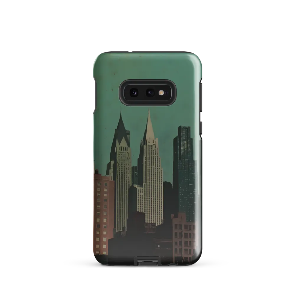 Urban Nostalgia: A Retro Cityscape