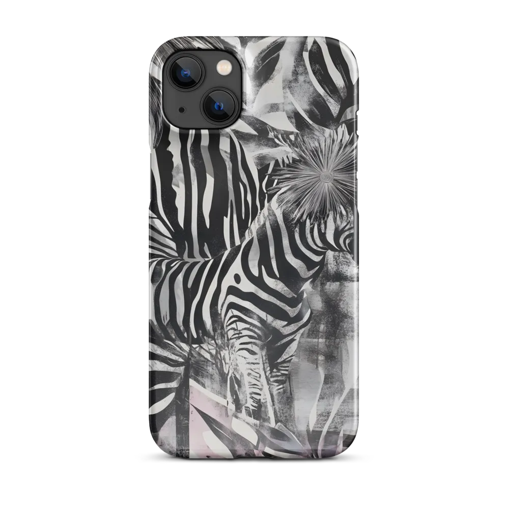Zebra in the Jungle of Illusions | Phone Case |  14 Plus | Snap Case | Glossy