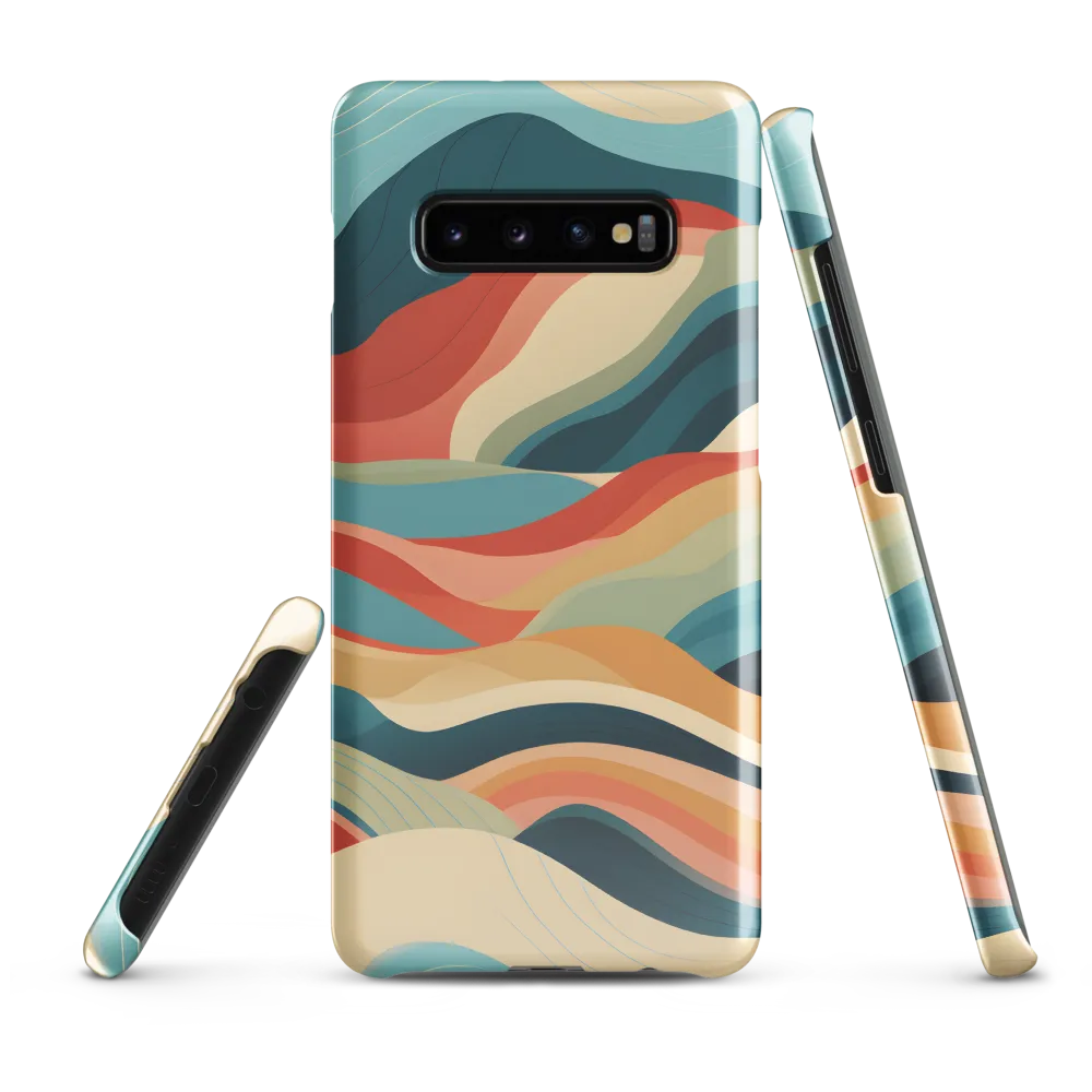 Waves of Tranquility | Phone Case |  S10 Plus | Snap Case | Glossy