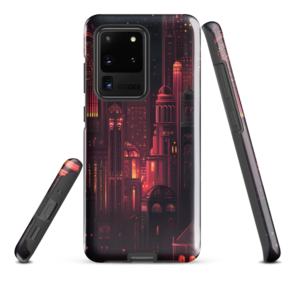 Mystical Metropolis: Dreams of Light | Phone Case |  S20 Ultra | Tough Case | Glossy