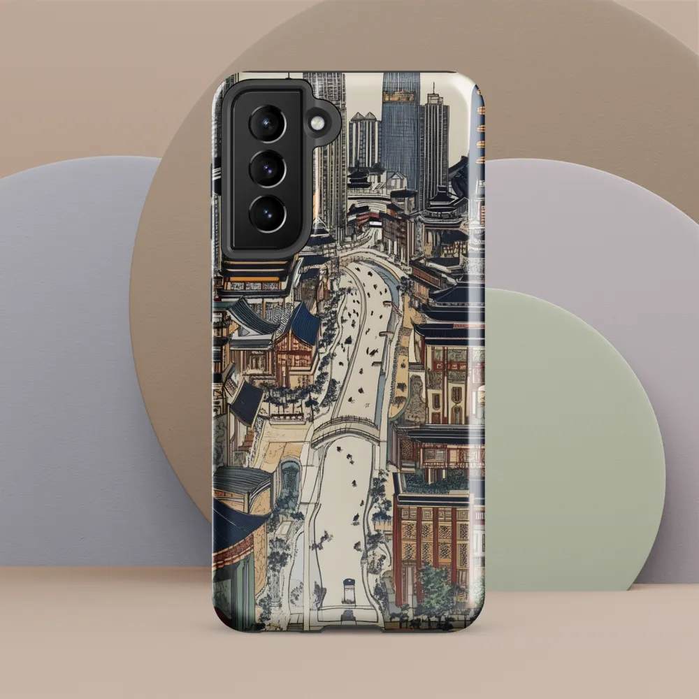 Urban Harmony: A Fusion of Tradition and Modernity | Phone Case |  S21 FE | Tough Case | Glossy