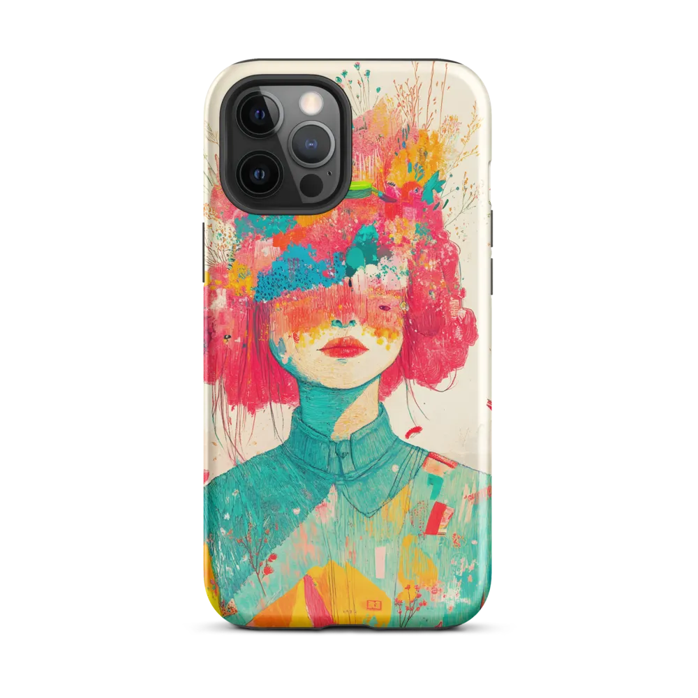 Whimsical Floral Portrait