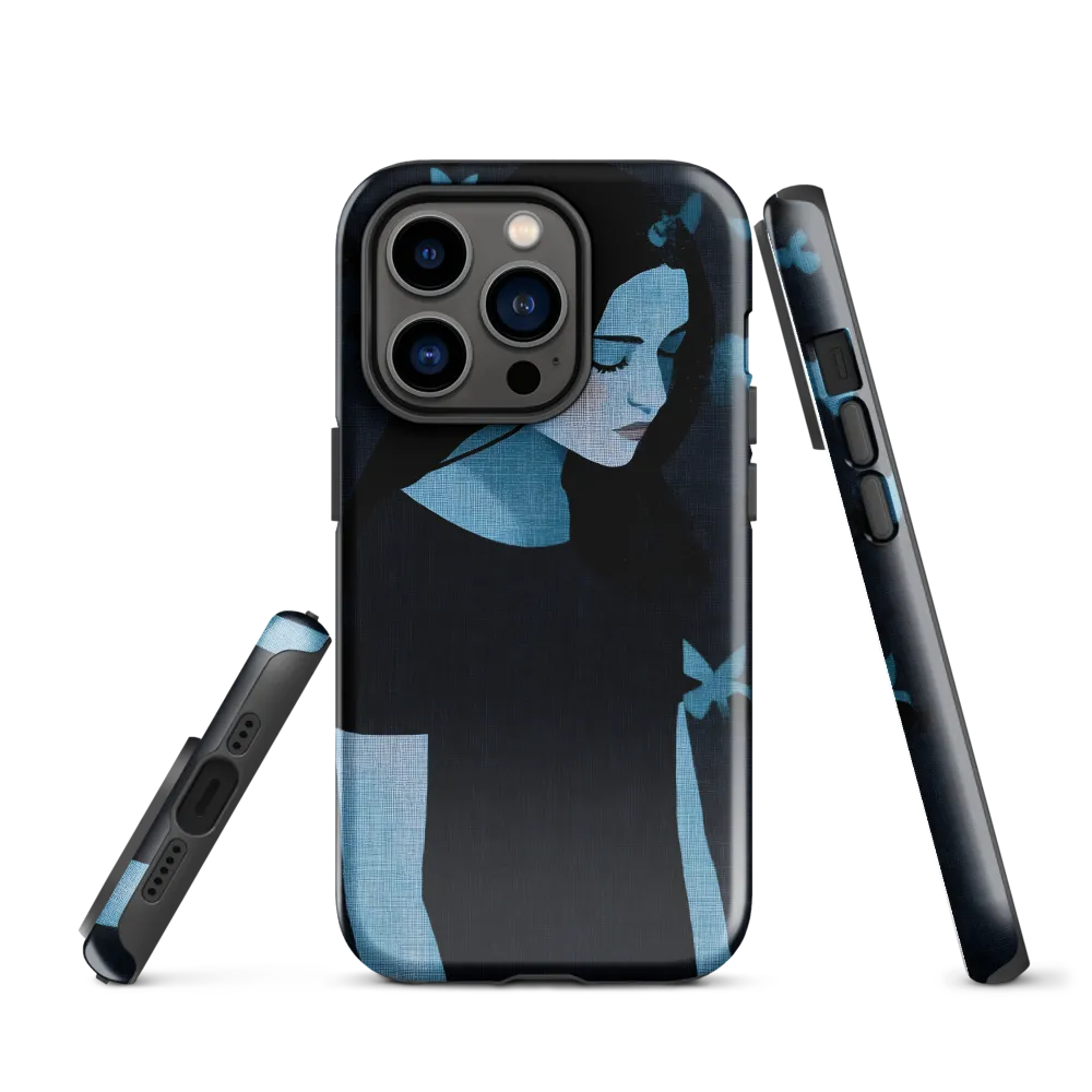 Whispers of Melancholy | Phone Case |  14 Pro | Tough Case | Glossy