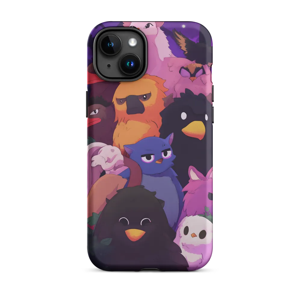 Whimsical Avian Gathering