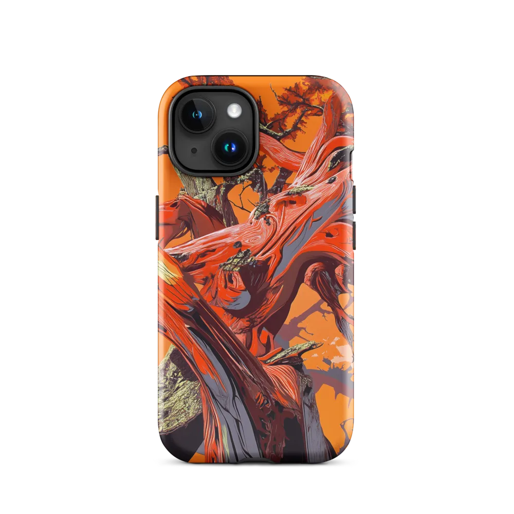 Life in Motion: An Abstract Tree | Phone Case |  15 | Tough Case | Glossy