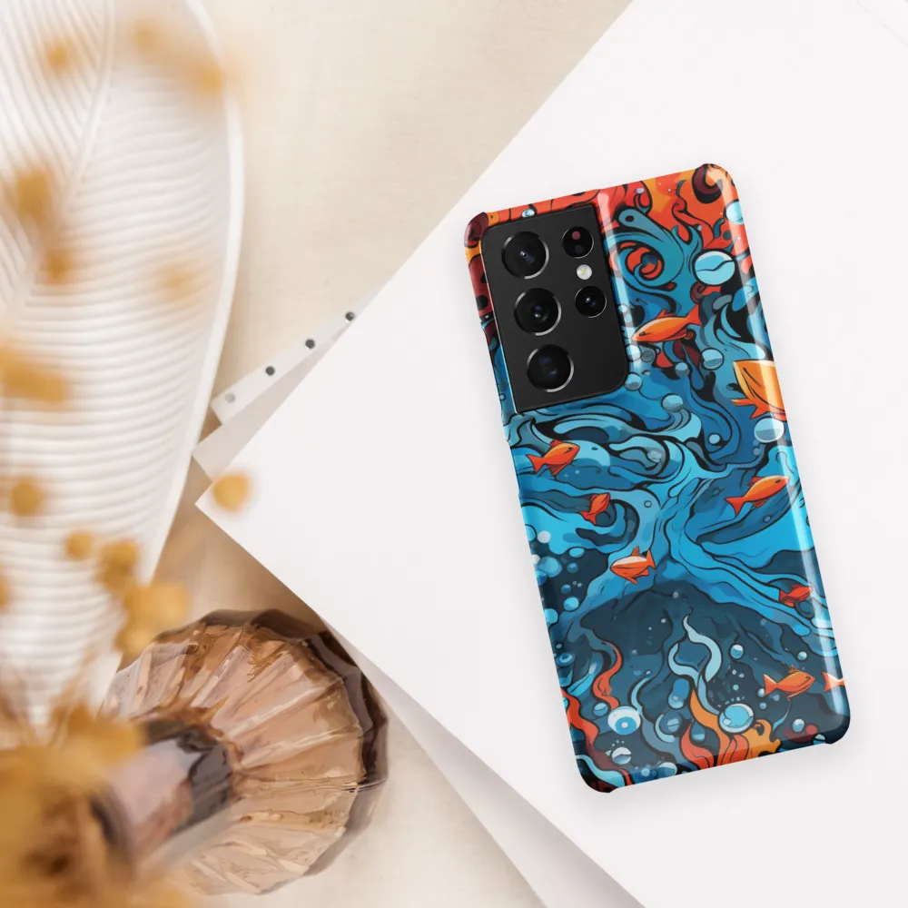 Fluid Harmony: Ocean and Flames