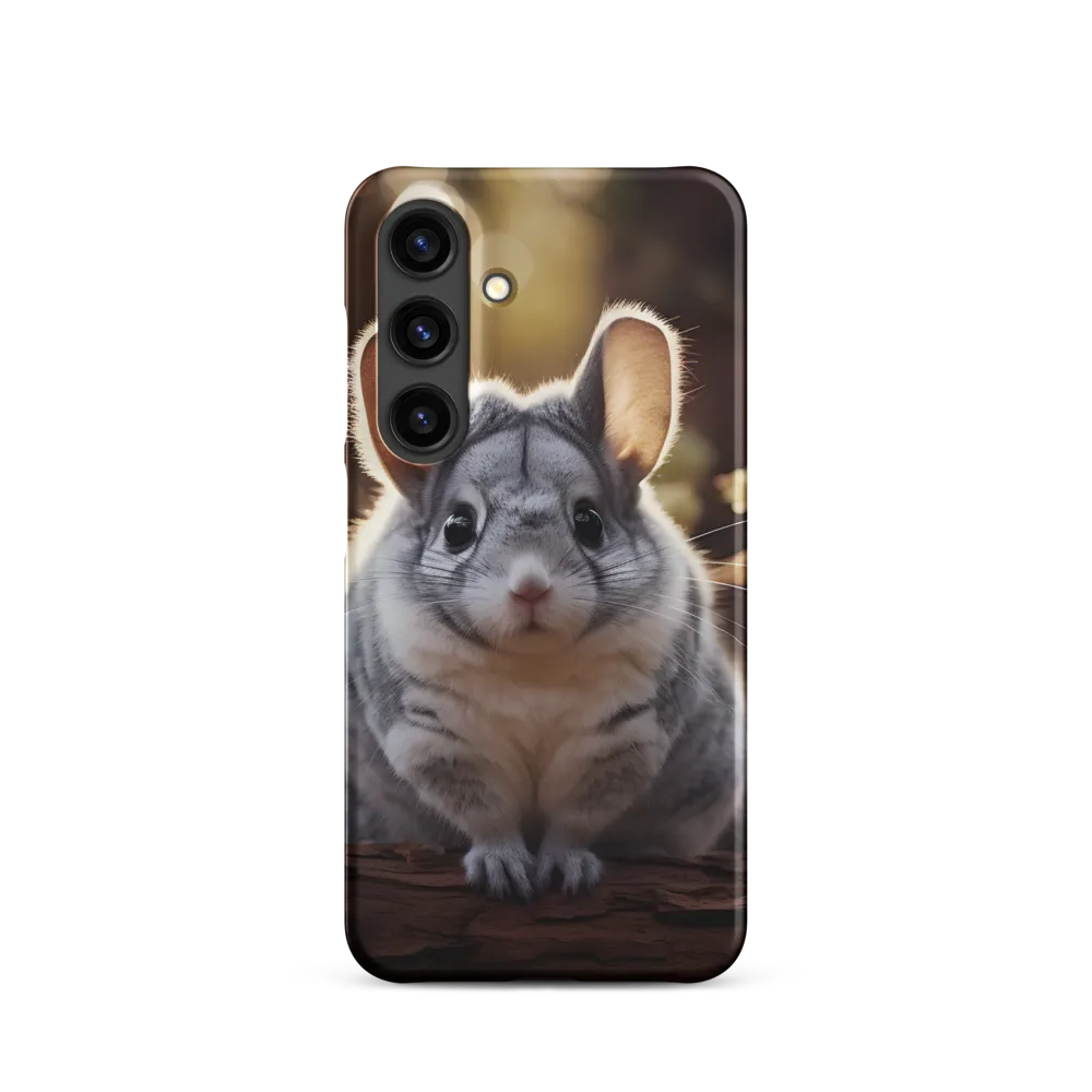 Curious Chinchilla in the Forest