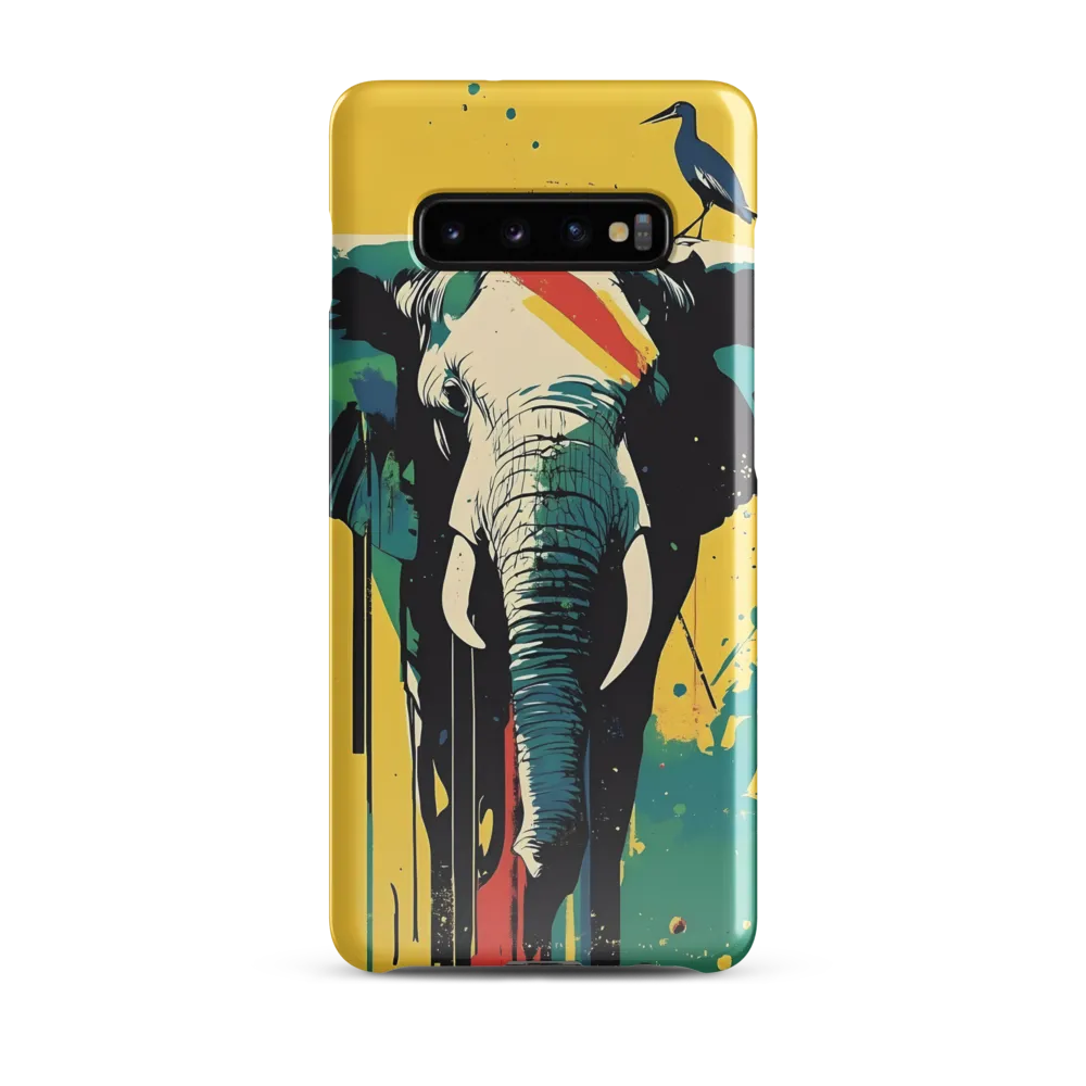 Elegance of the Wild: A Colorful Harmony | Phone Case |  S10 Plus | Snap Case | Glossy