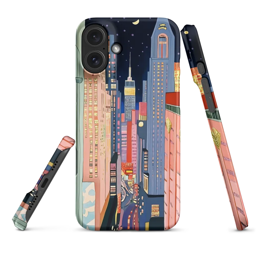 Urban Dreamscape: A Pop Art Night | Phone Case |  16 Plus | Snap Case | Matte