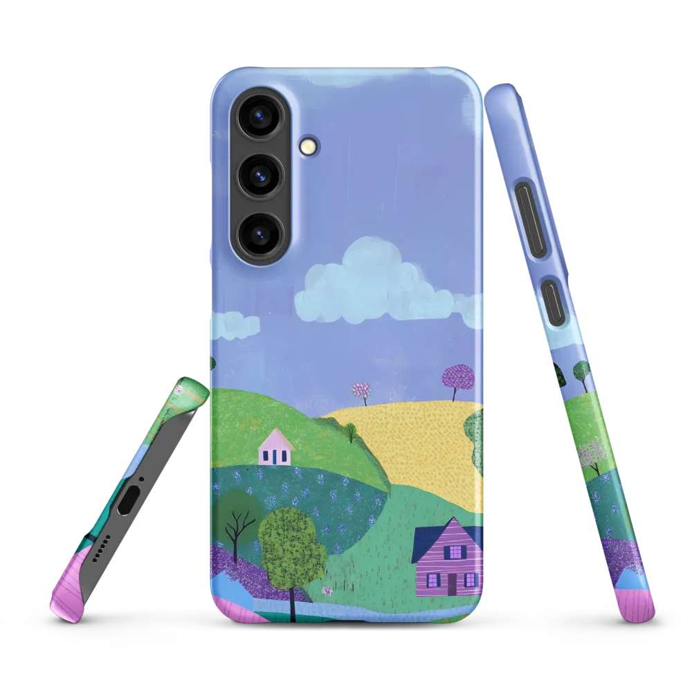 Whimsical Hills and Quaint Homes