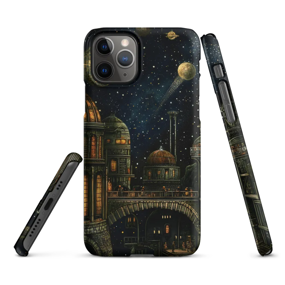 Celestial City: A Journey Through the Cosmos | Phone Case |  11 Pro | Snap Case | Matte