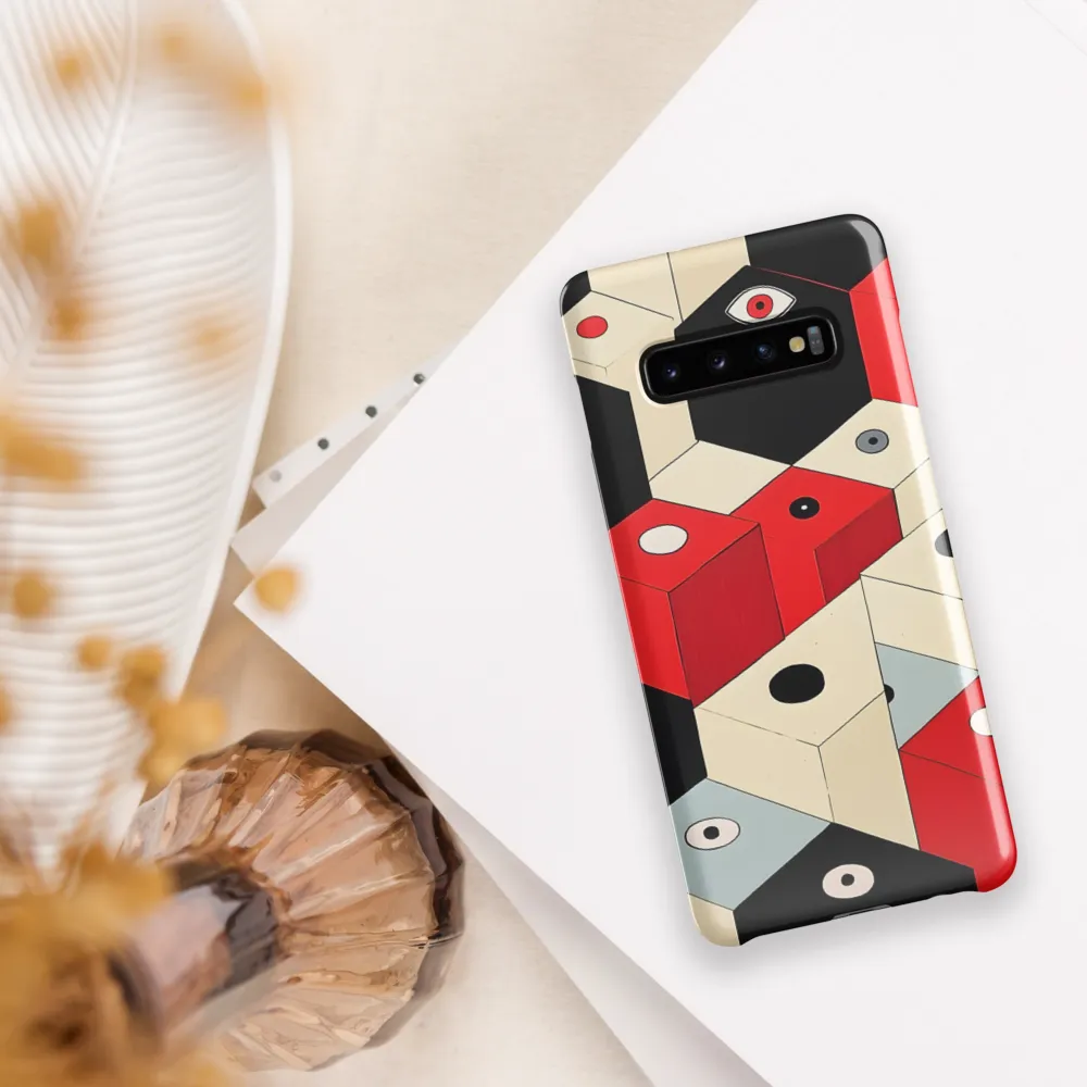 Dynamic Cubism | Phone Case |  S10 Plus | Snap Case | Glossy