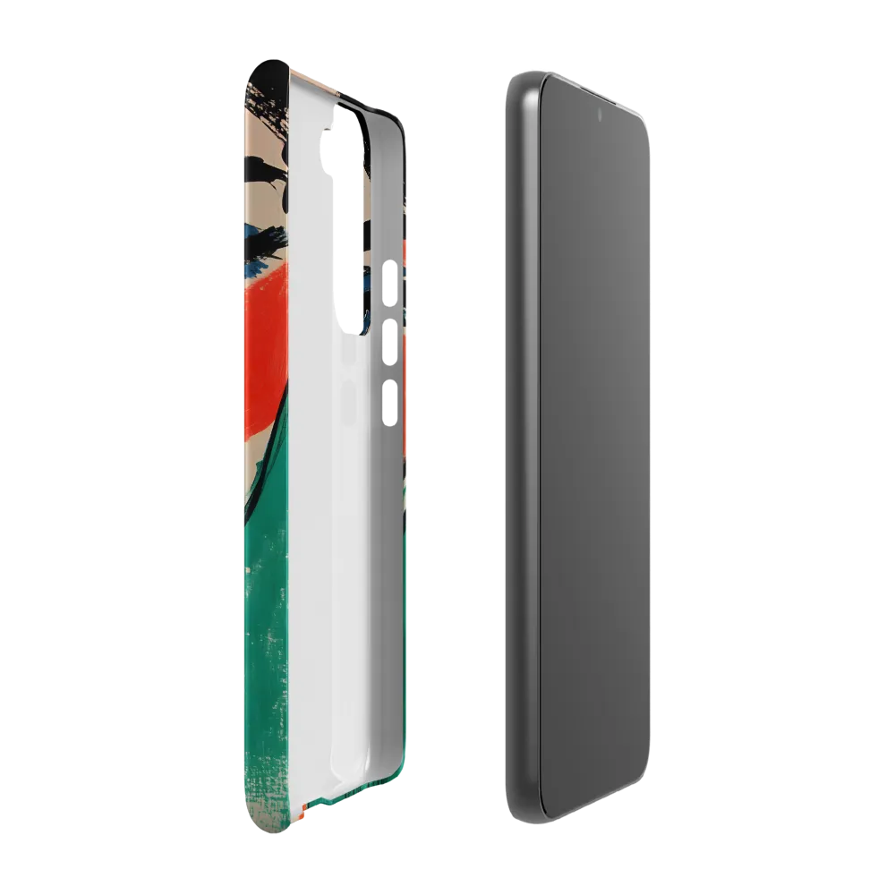 Vivid Portrait of a Modern Muse | Phone Case |  S22 Plus | Snap Case | Matte