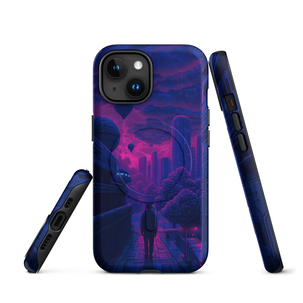 Lost in a Technological Dreamscape | Phone Case |  15 | MagSafe® Tough Case | Matte