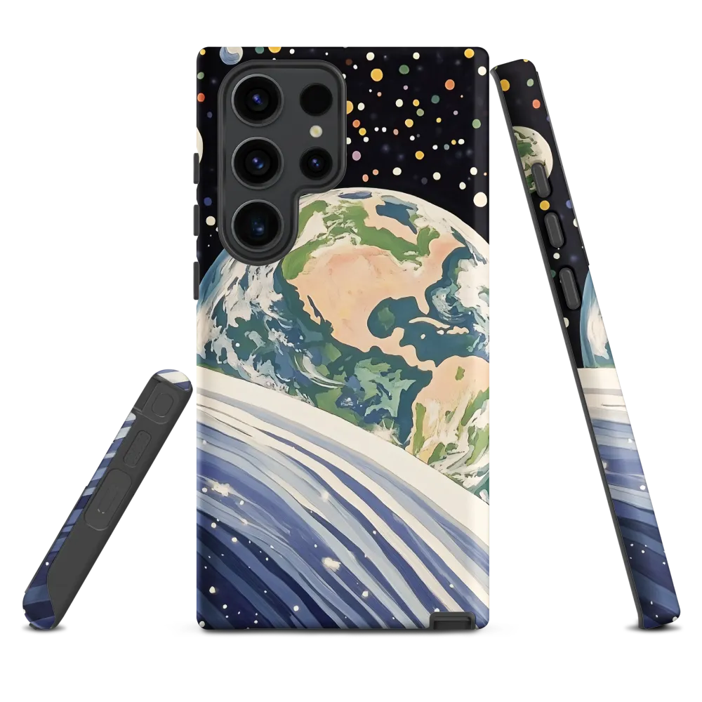 Celestial View: A Surreal Journey Through Space