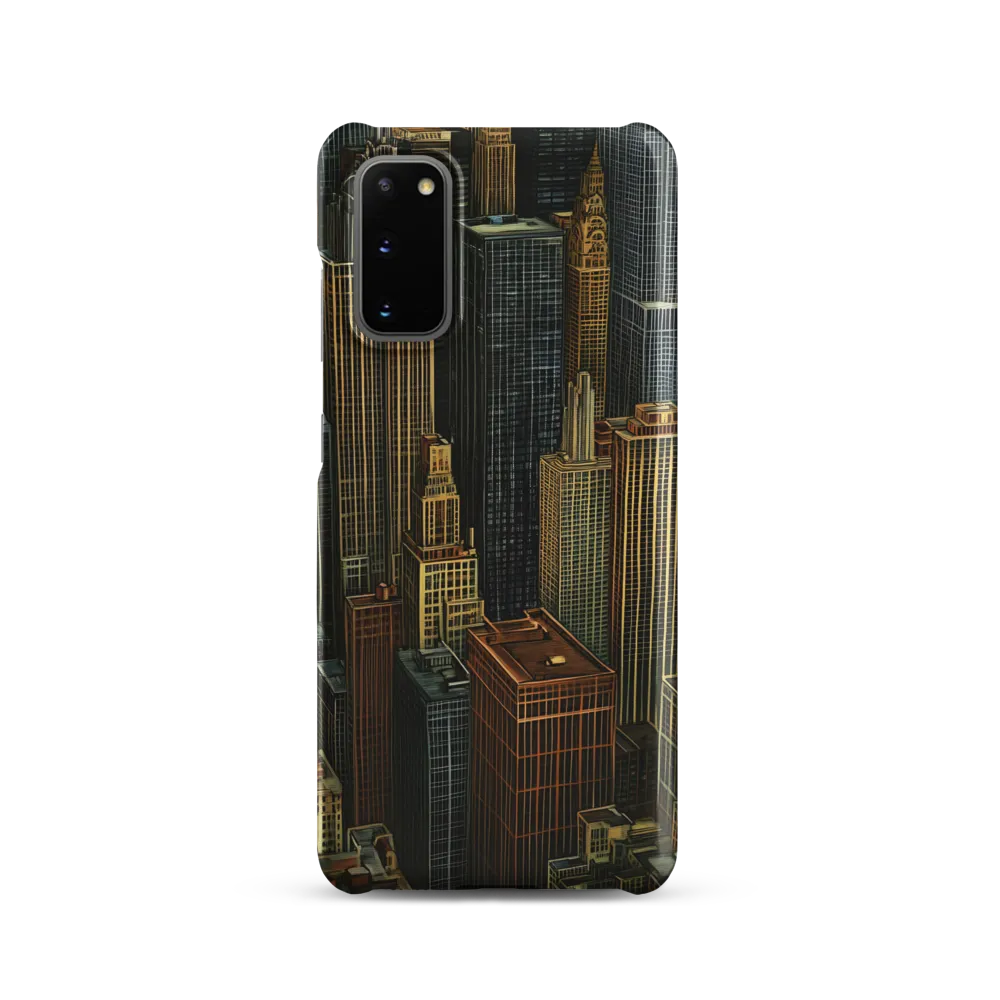 Urban Elegance: A Golden Cityscape